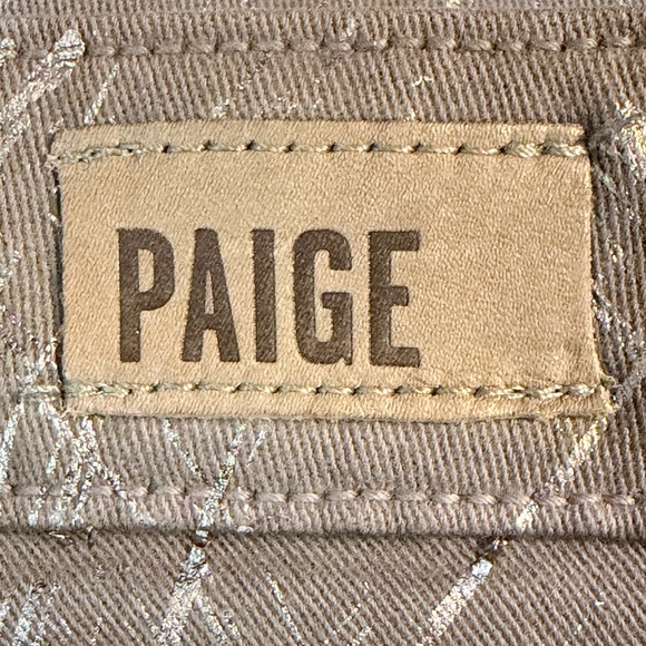 PAIGE Verdugo Ultra Skinny Gray patterned Jeans - Picture 6 of 8